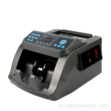 Sensor de doble color Dinar iraquí IQD MG UV IR Detector de dinero Máquina de conteo de efectivo